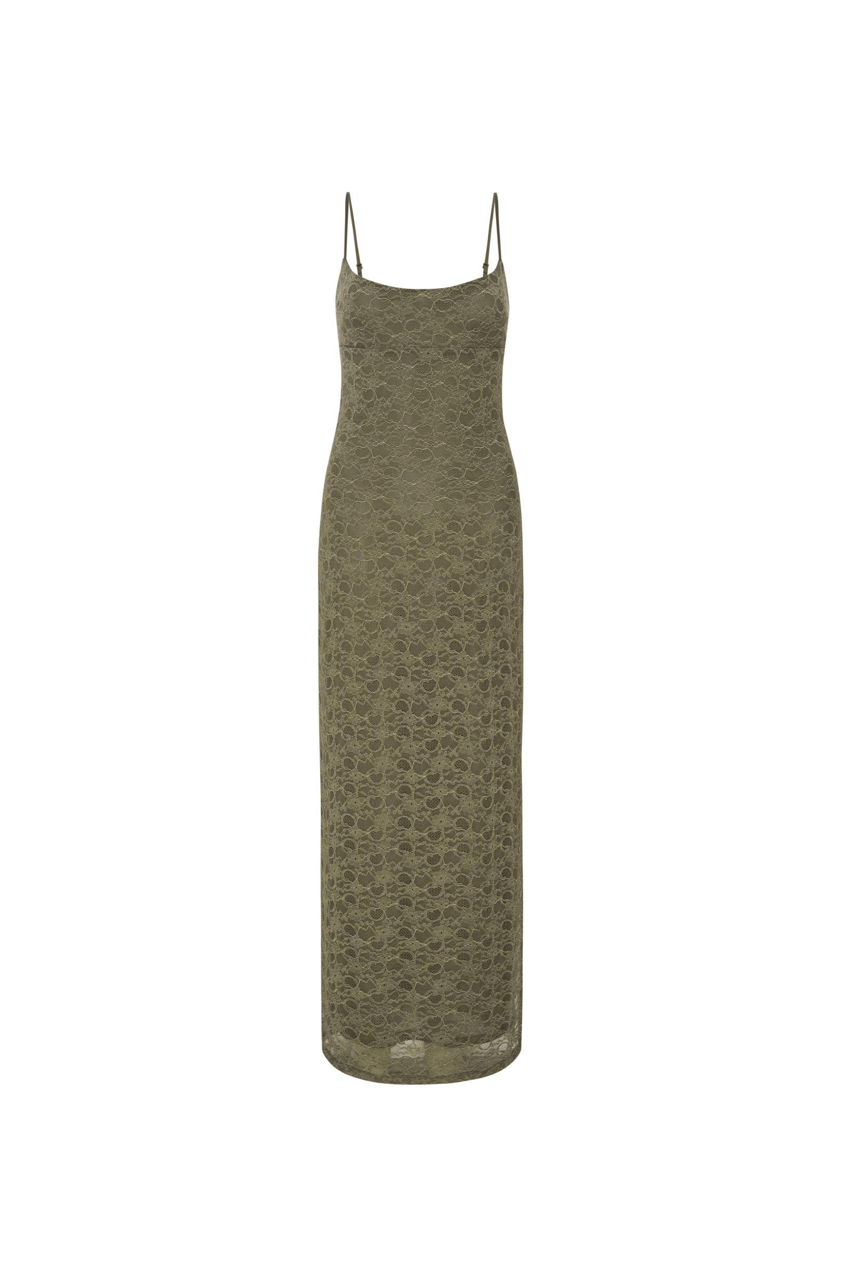 THAIS DRESS - HUNTER Product Image