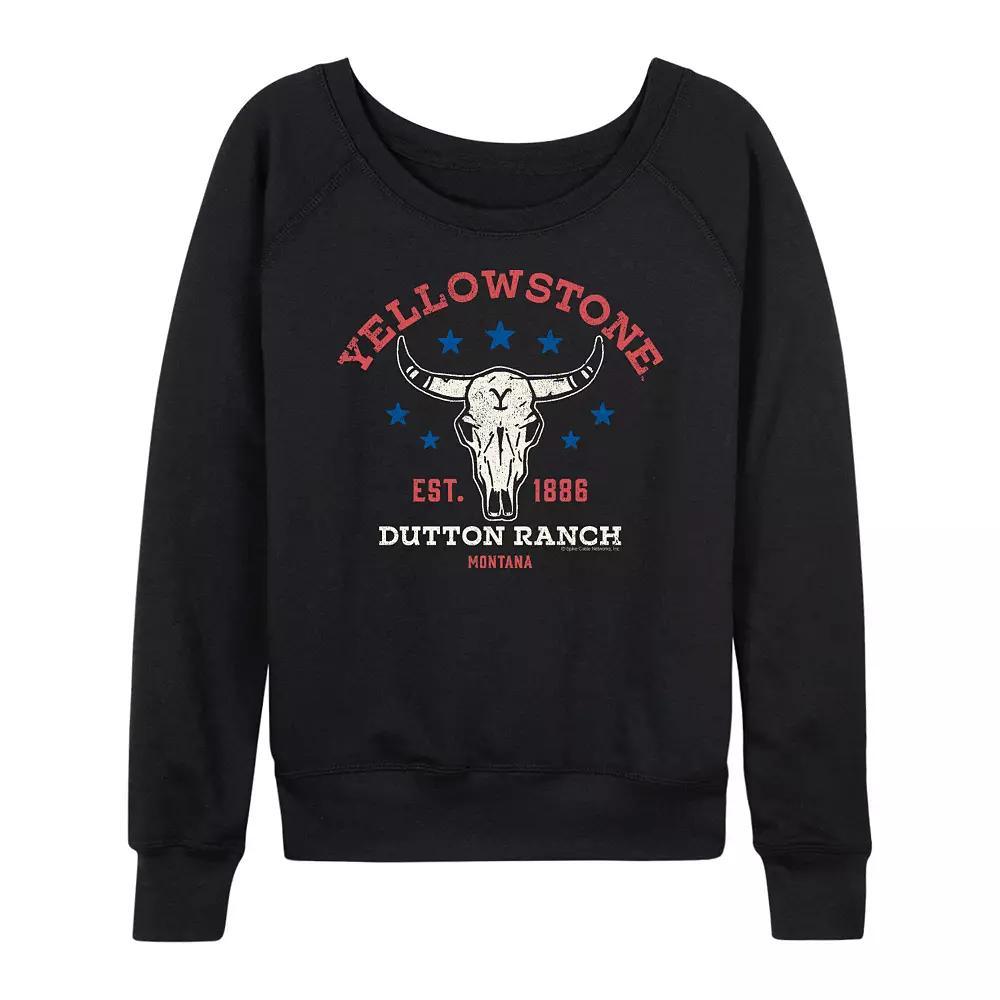 Women's Dr. Seuss Merry Grinchmas French Terry Long Sleeve Tee, Size: XXL, Black Product Image