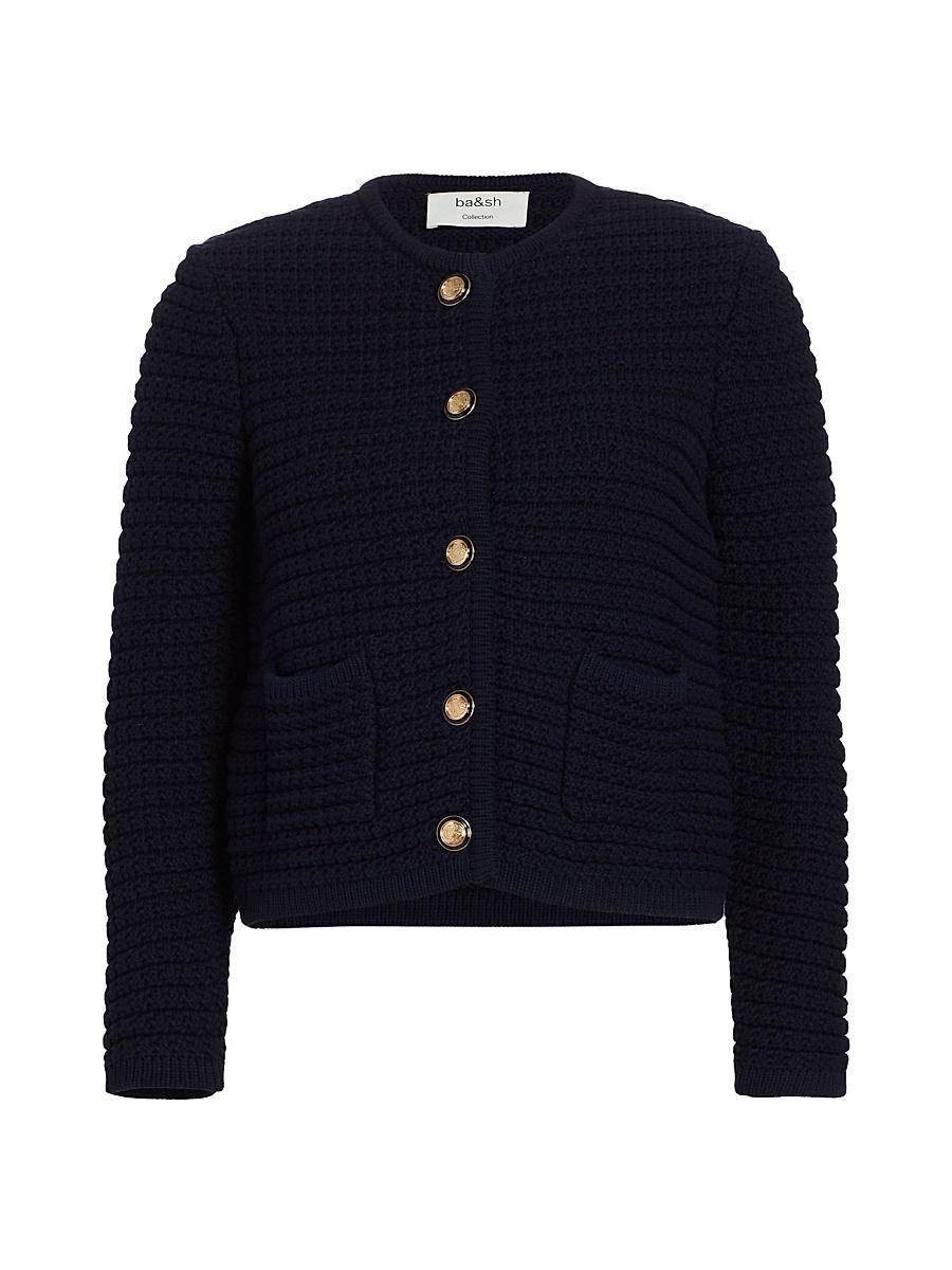 Womens Gaspard Cotton-Blend Cardigan Product Image