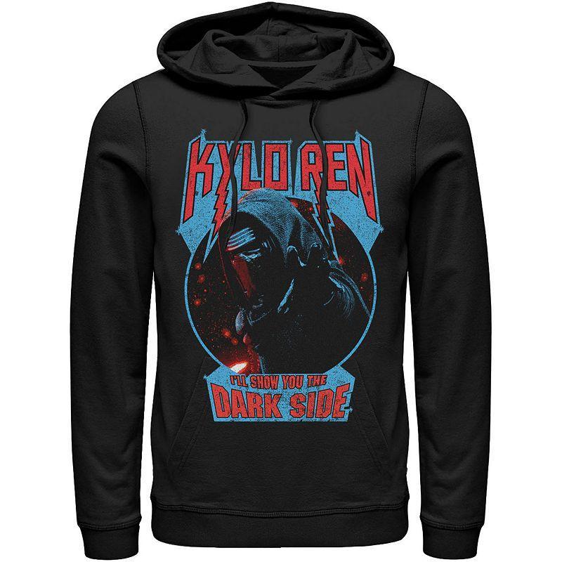 Men's Star Wars Kanji Title Card Hoodie, Size: Large, Grey Heather Product Image