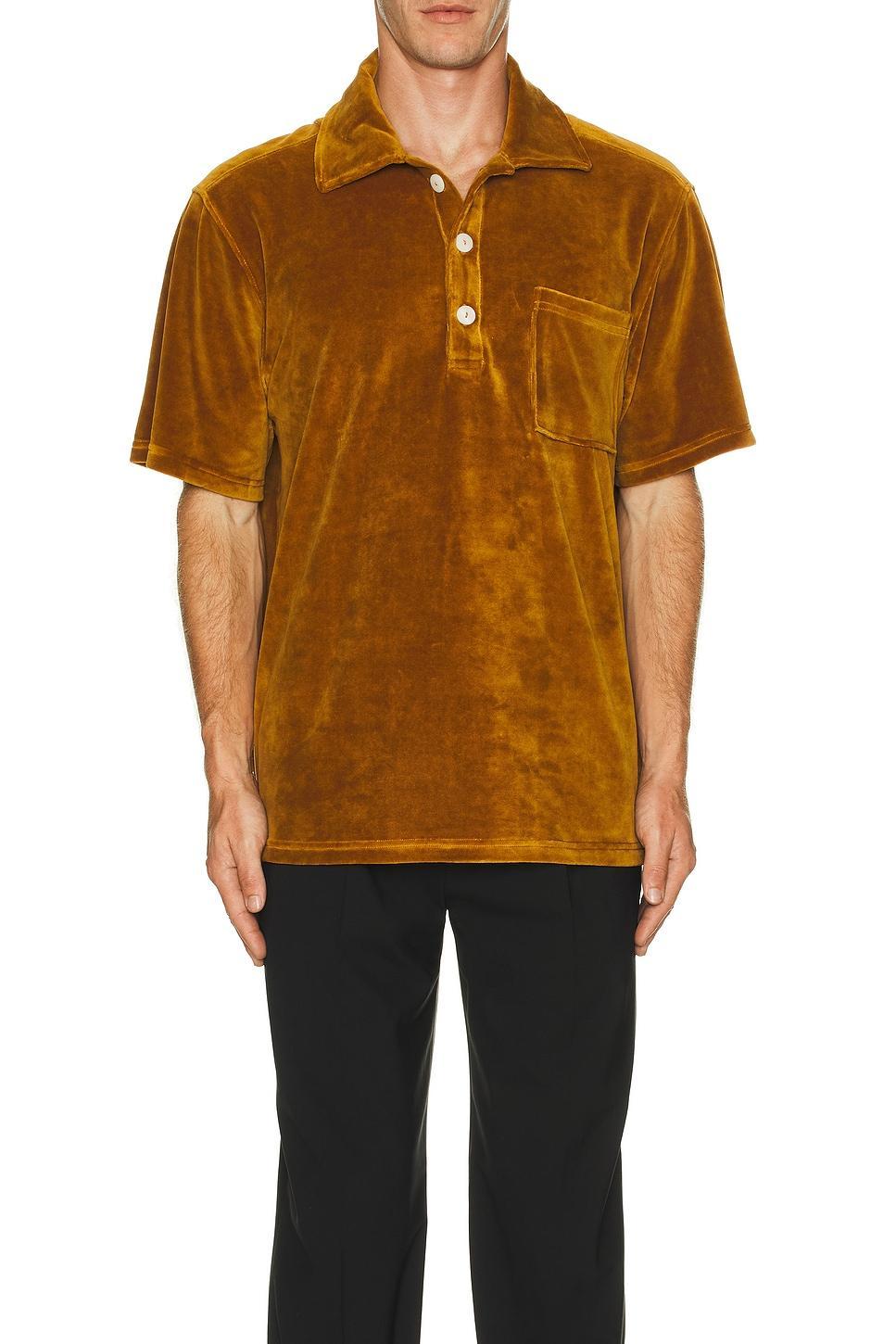 Girona Velour Polo Product Image