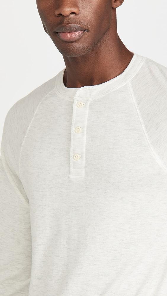Faherty Cloud Long Sleeve Henley | Shopbop Product Image