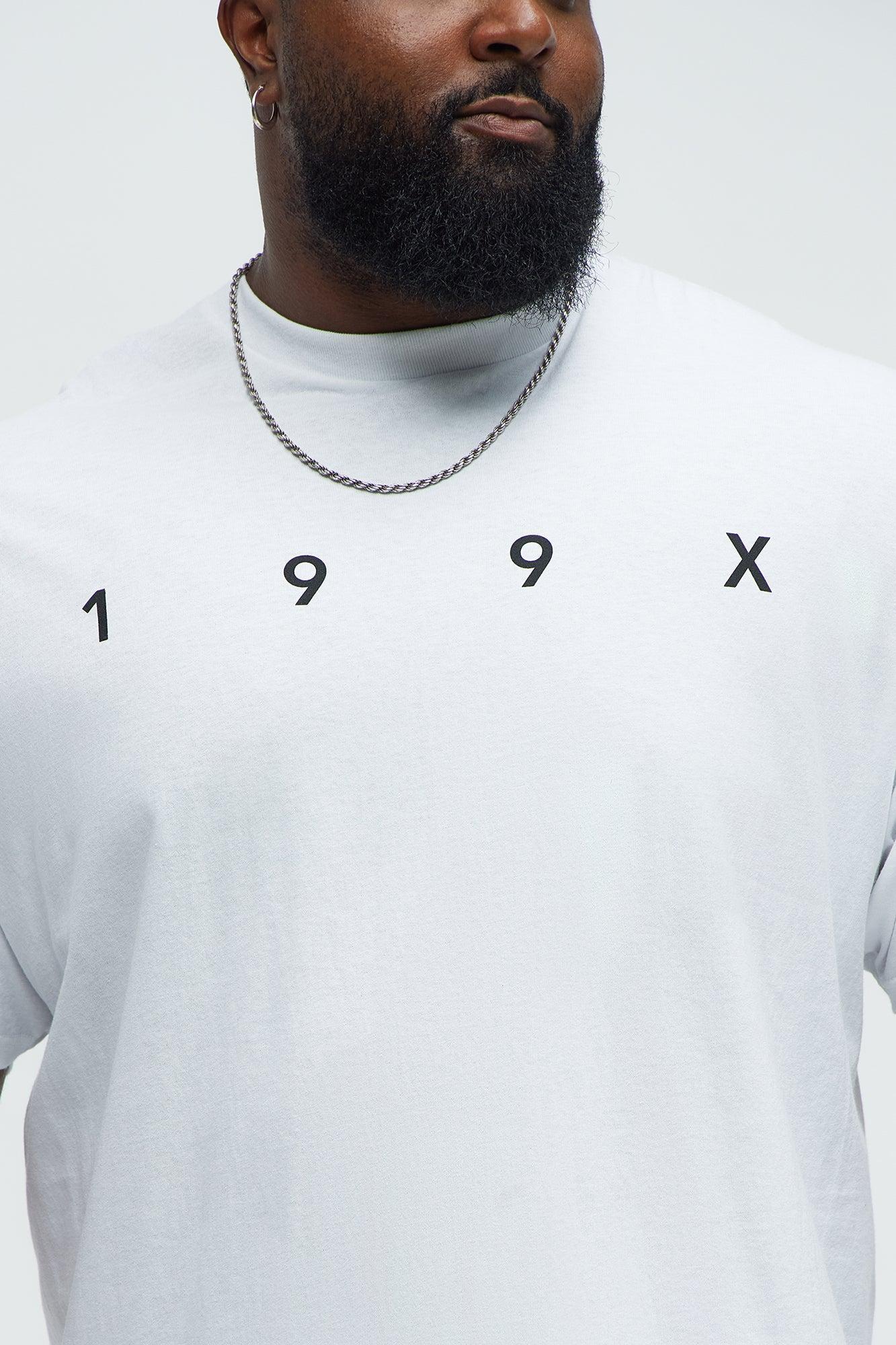 Finesse Grand Prix Short Sleeve Crew Neck T shirt - White Product Image