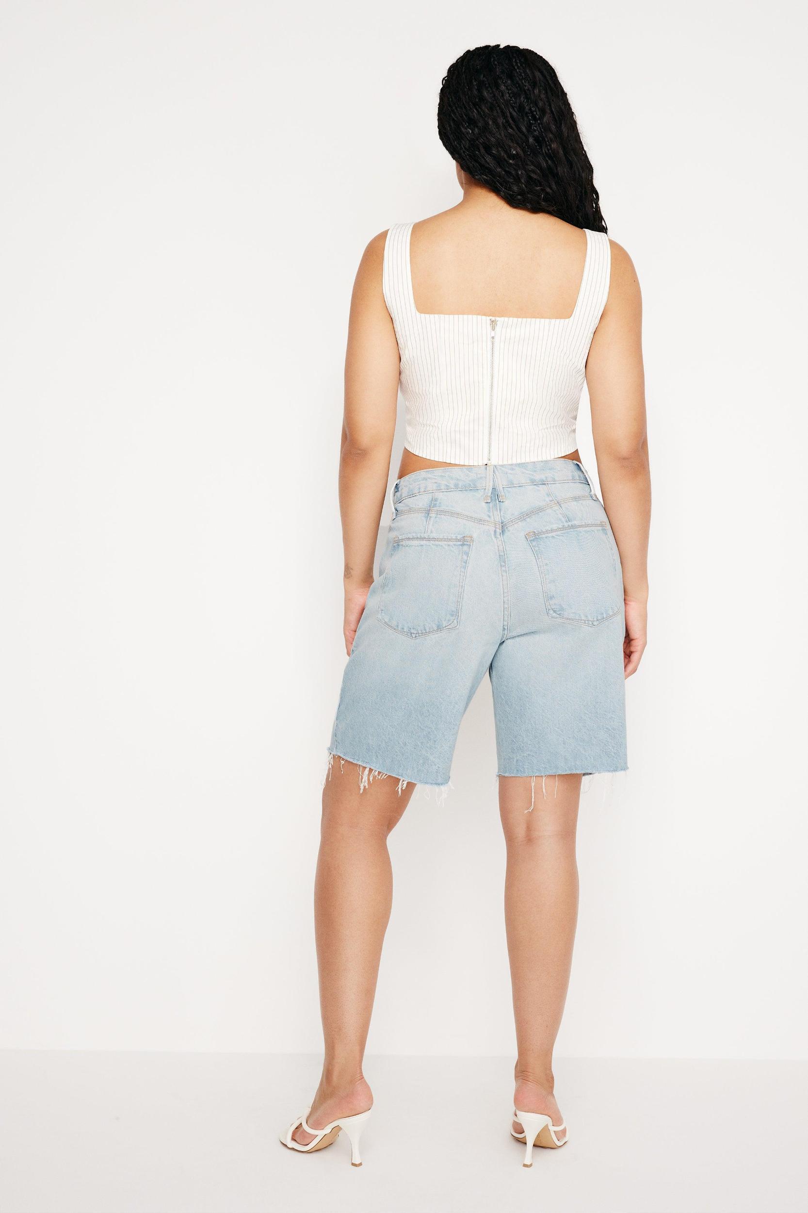 GOOD '90s BERMUDA SHORTS | INDIGO473 Product Image