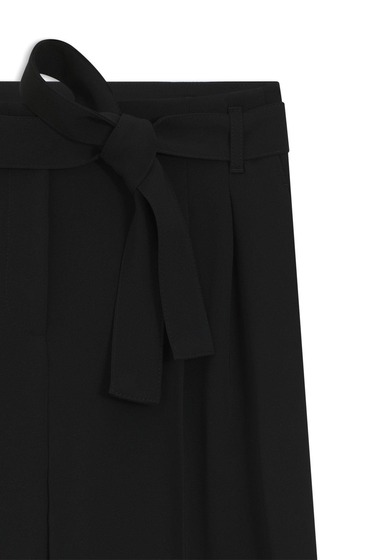 Regular-fit blazer in crease-resistant crepe Product Image