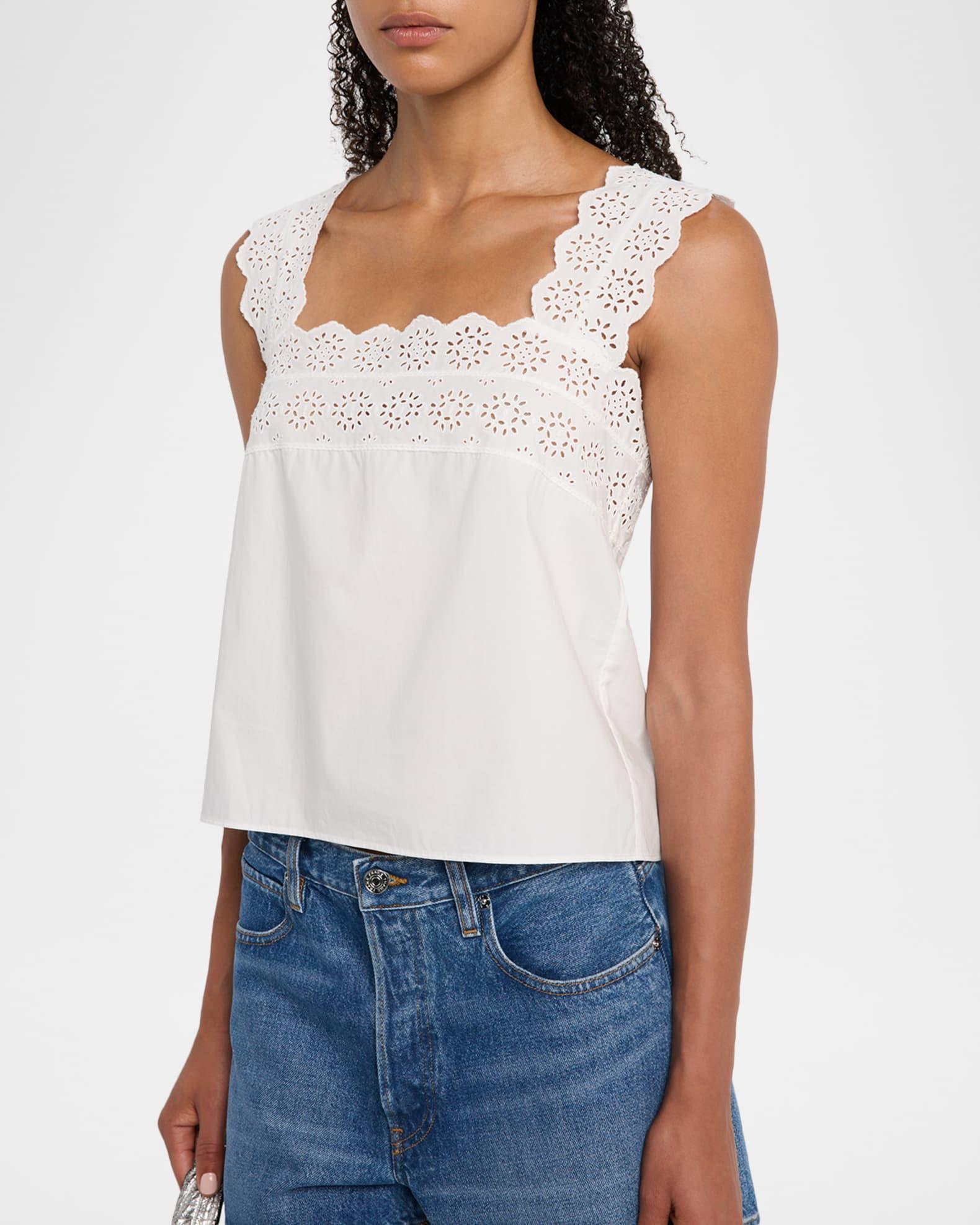 The Eyelet Tank Top Product Image
