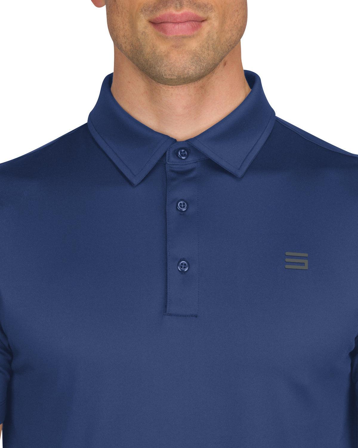 Three Sixty Six Men’s Print Golf Polos Product Image