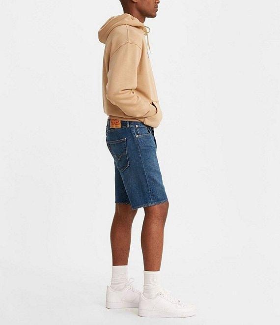 Levi's® 501 Original Fit 9#double; Inseam Stretch Jean Shorts Product Image