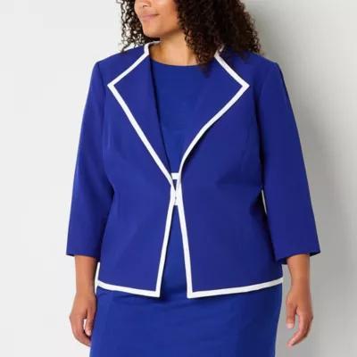 Black Label by Evan-Picone Plus Suit Jacket Product Image