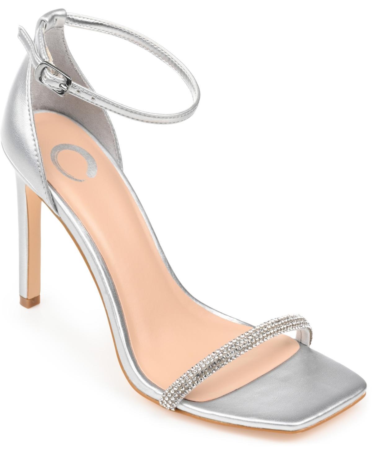 Journee Zoya Women's Tru Comfort Foam™ Rhinestone Pumps, Size: 12, Gold Product Image