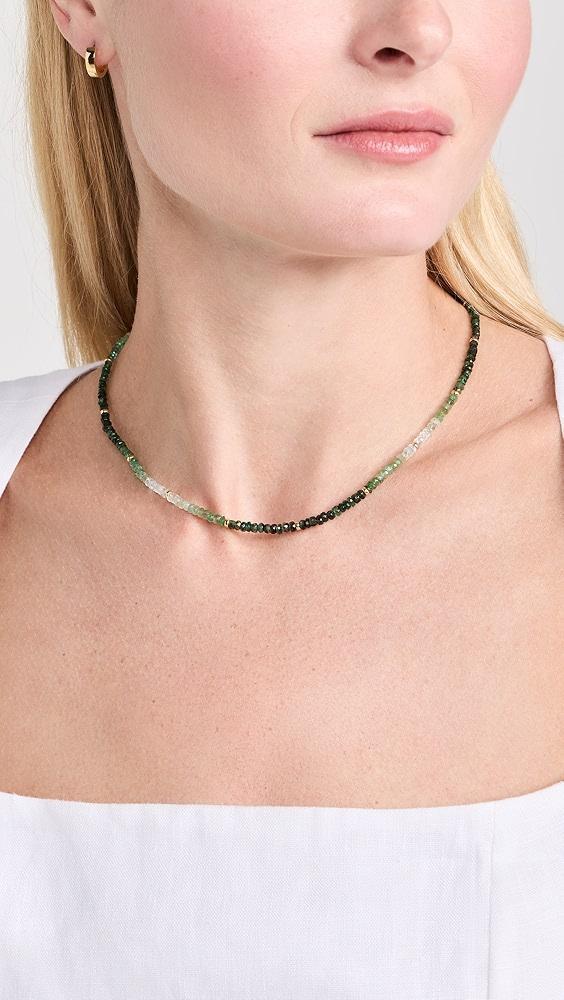 JIA JIA 14k Exclusive Mini Necklace with Gold Beads | Shopbop Product Image