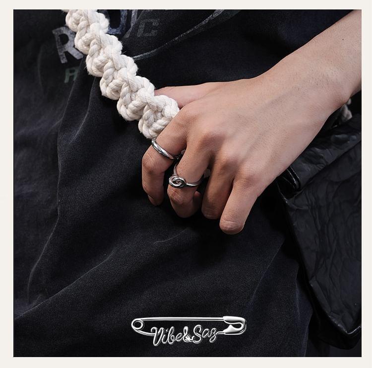 Interlocking Hoop Ring Product Image