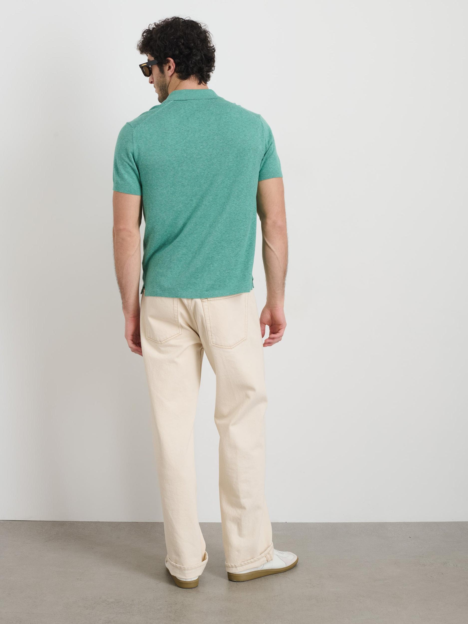 Aldrich Knit Shirt in Hemp Cotton Product Image
