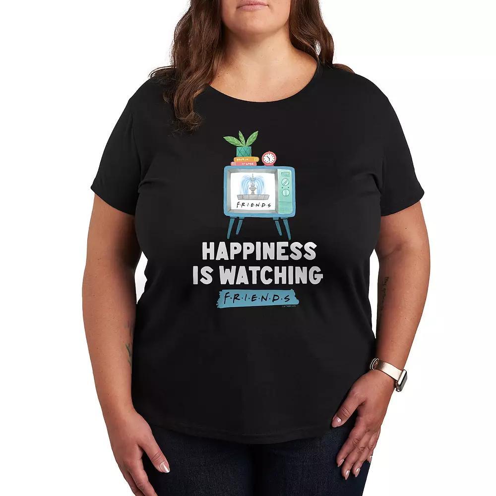 Plus Size Friends Watching Friends Graphic Tee, Womens Product Image