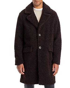 Karl Lagerfeld Paris Fleece Regular Fit Coat Product Image