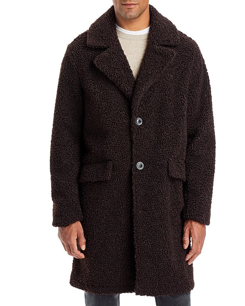 Karl Lagerfeld Paris Fleece Regular Fit Coat Product Image