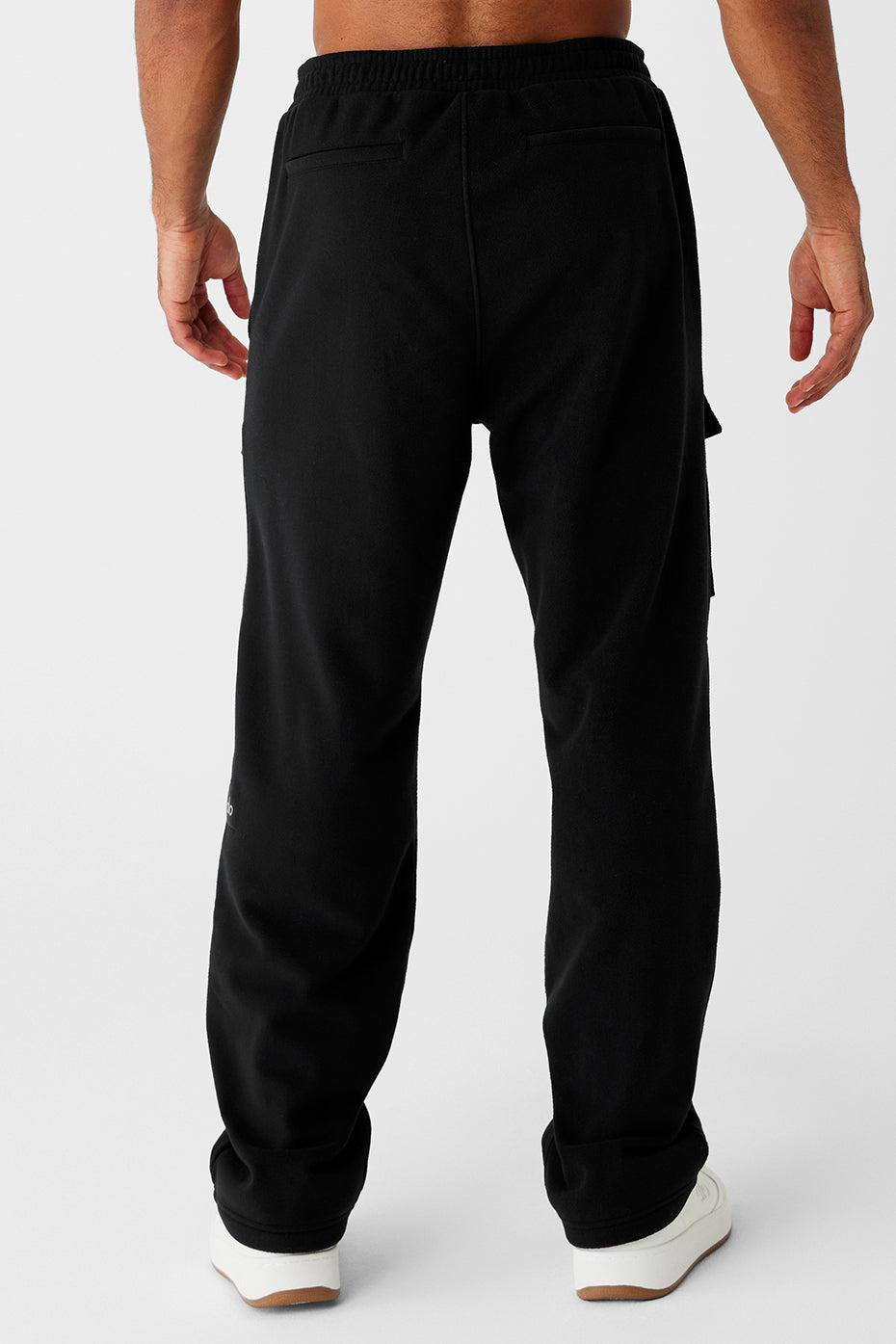 Polar Fleece Ridge Cargo Pants - Black Male Product Image