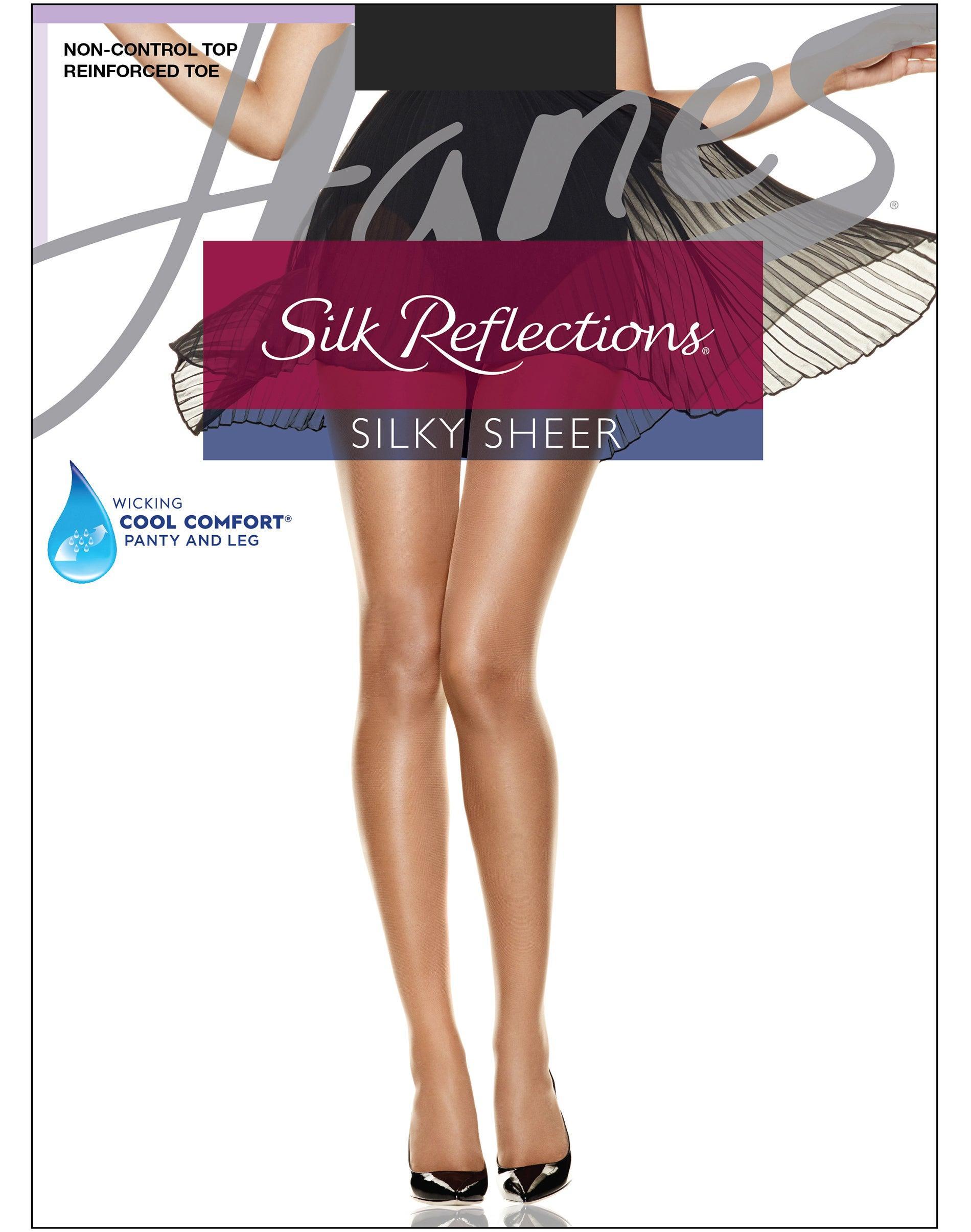 Hanes Silk Reflections Silky Sheer Reinforced Toe Pantyhose Product Image