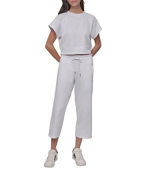 DKNY Sport By Donna Karan HD Logo 24#double; Crop Pants Product Image