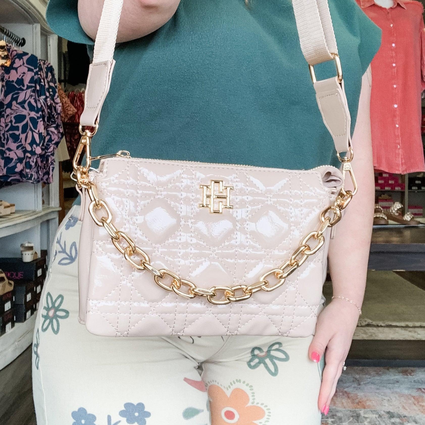 Jace Quilted Crossbody Bag 2 Colors Product Image