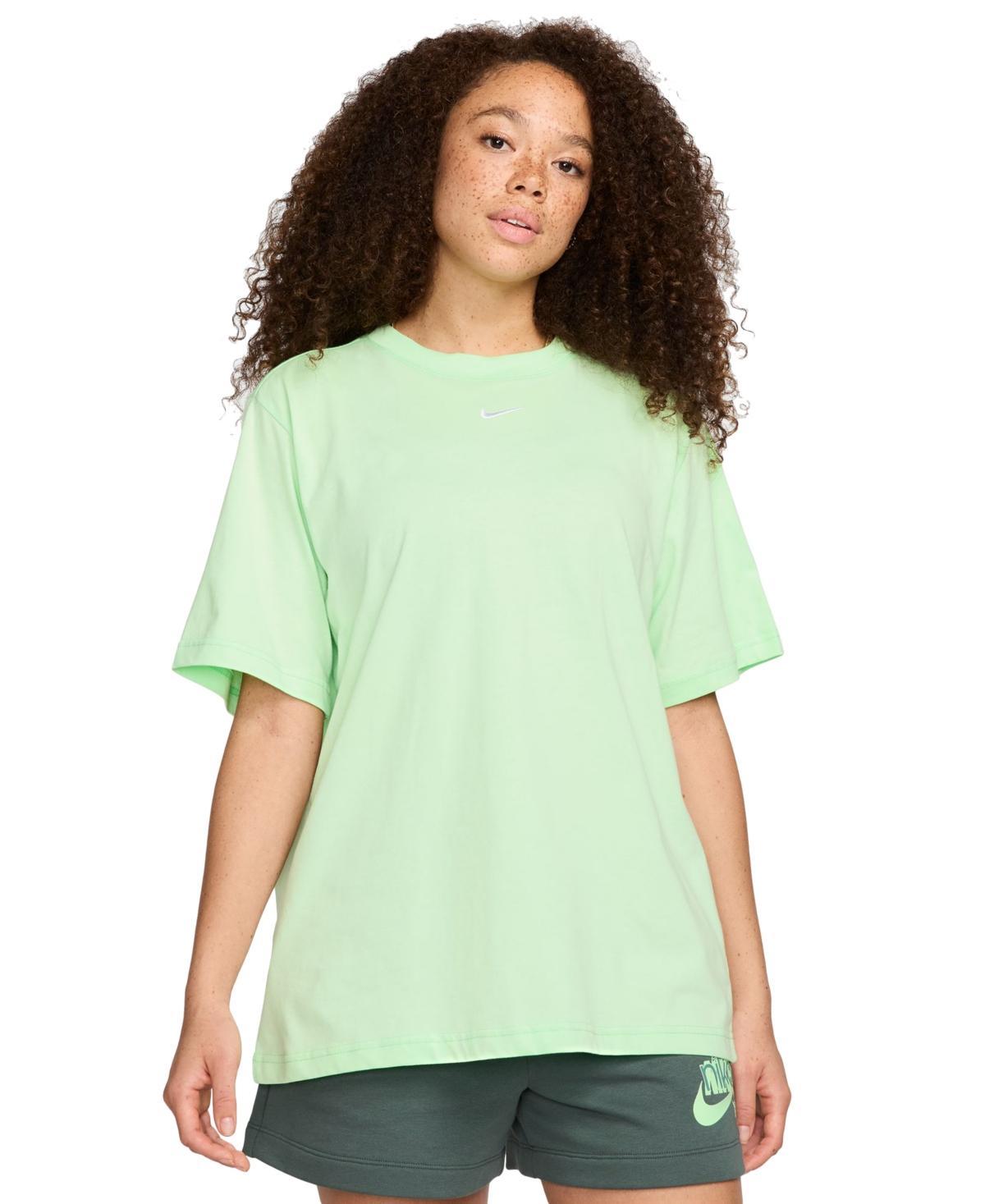 Womens Nike Sportswear Essential Tee Dark Grey Grey Product Image