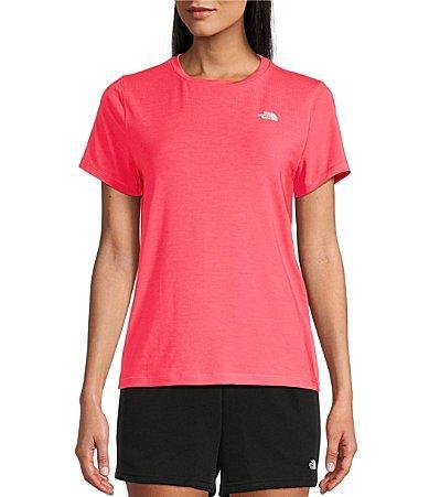 The North Face Women Adventure Solid Crew Neck Short Sleeve Tee Shirt Product Image
