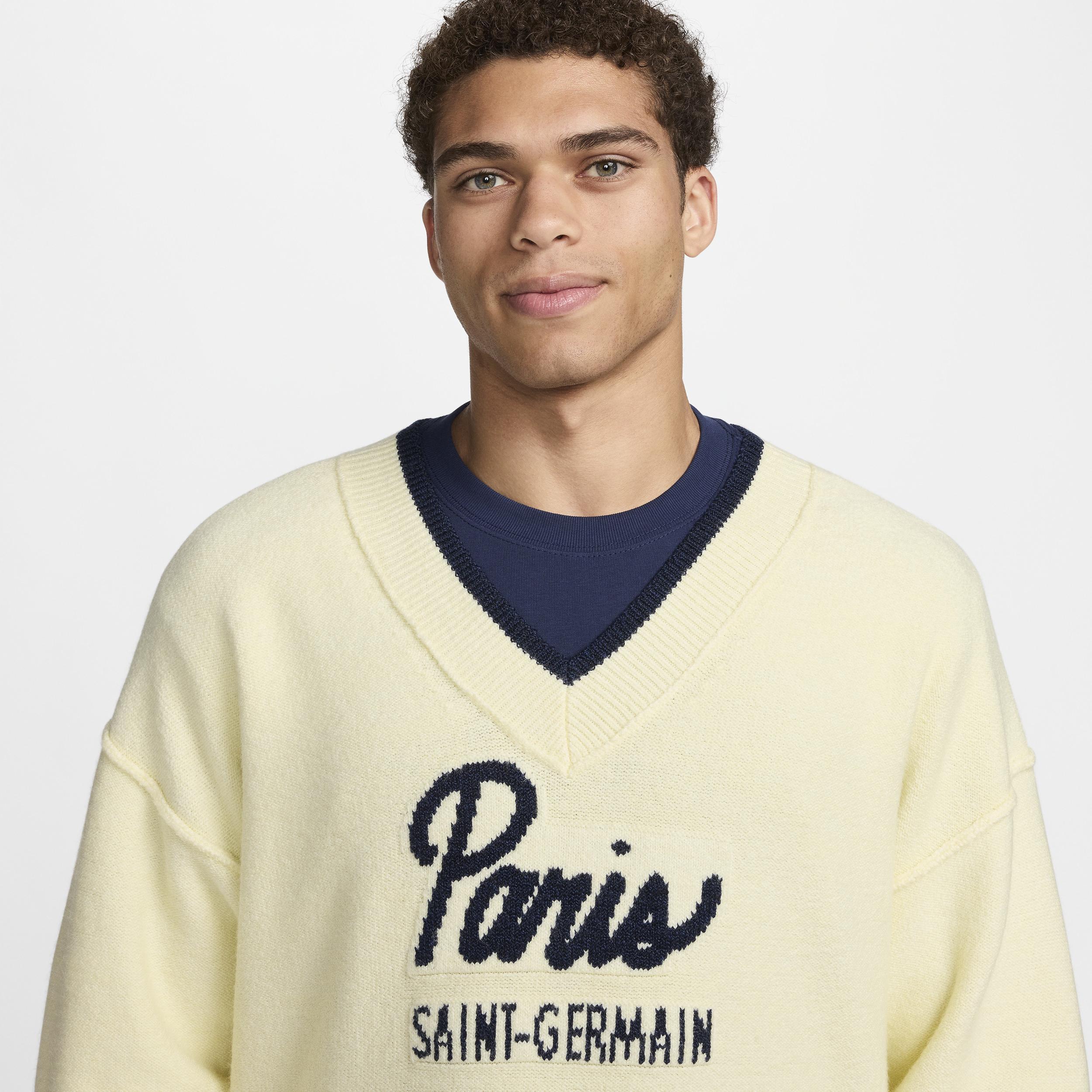Paris Saint-Germain Tech Pack Nike Mens Soccer Knit Sweater Product Image