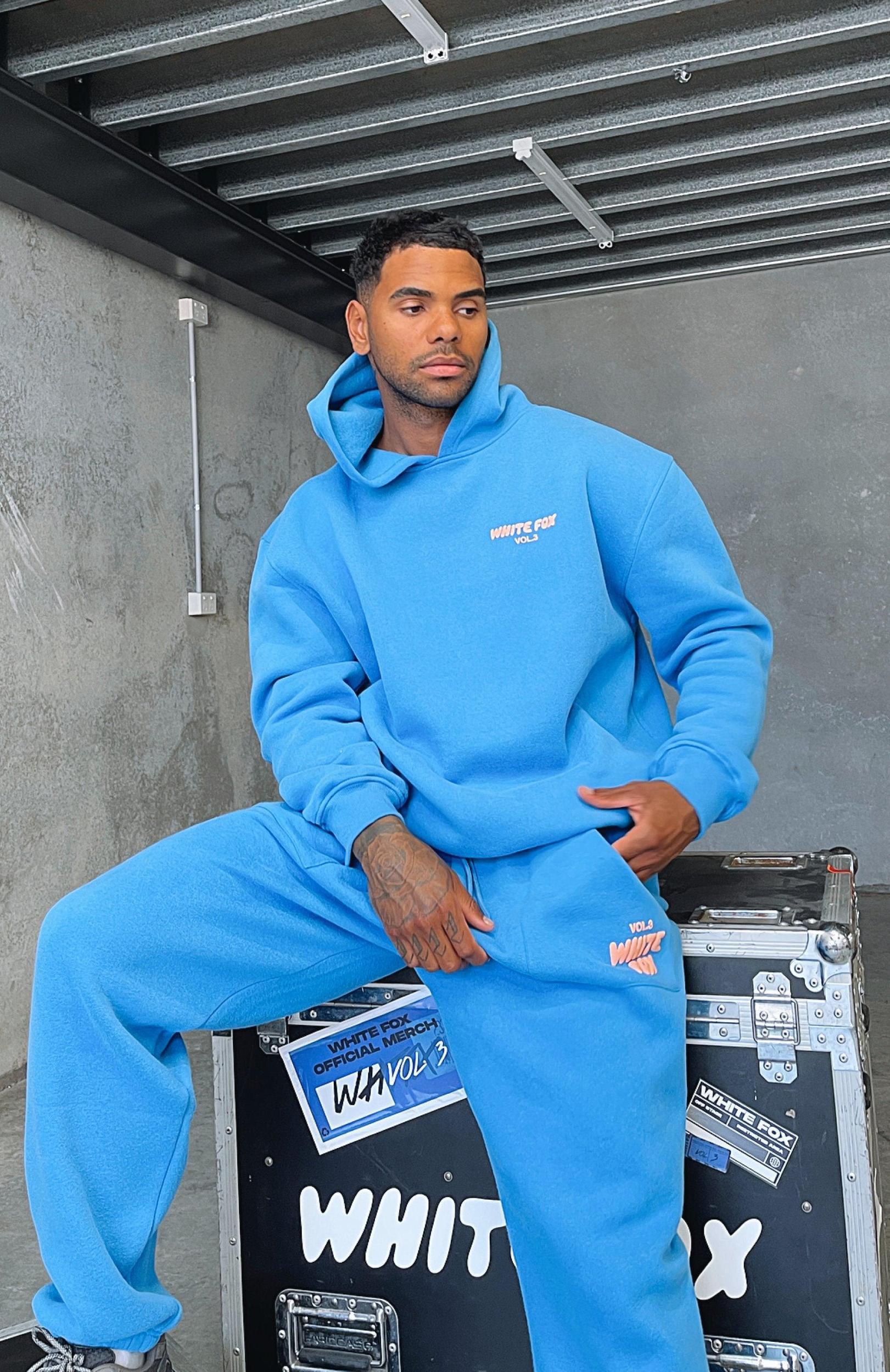 Offstage Hoodie Azure Male Product Image