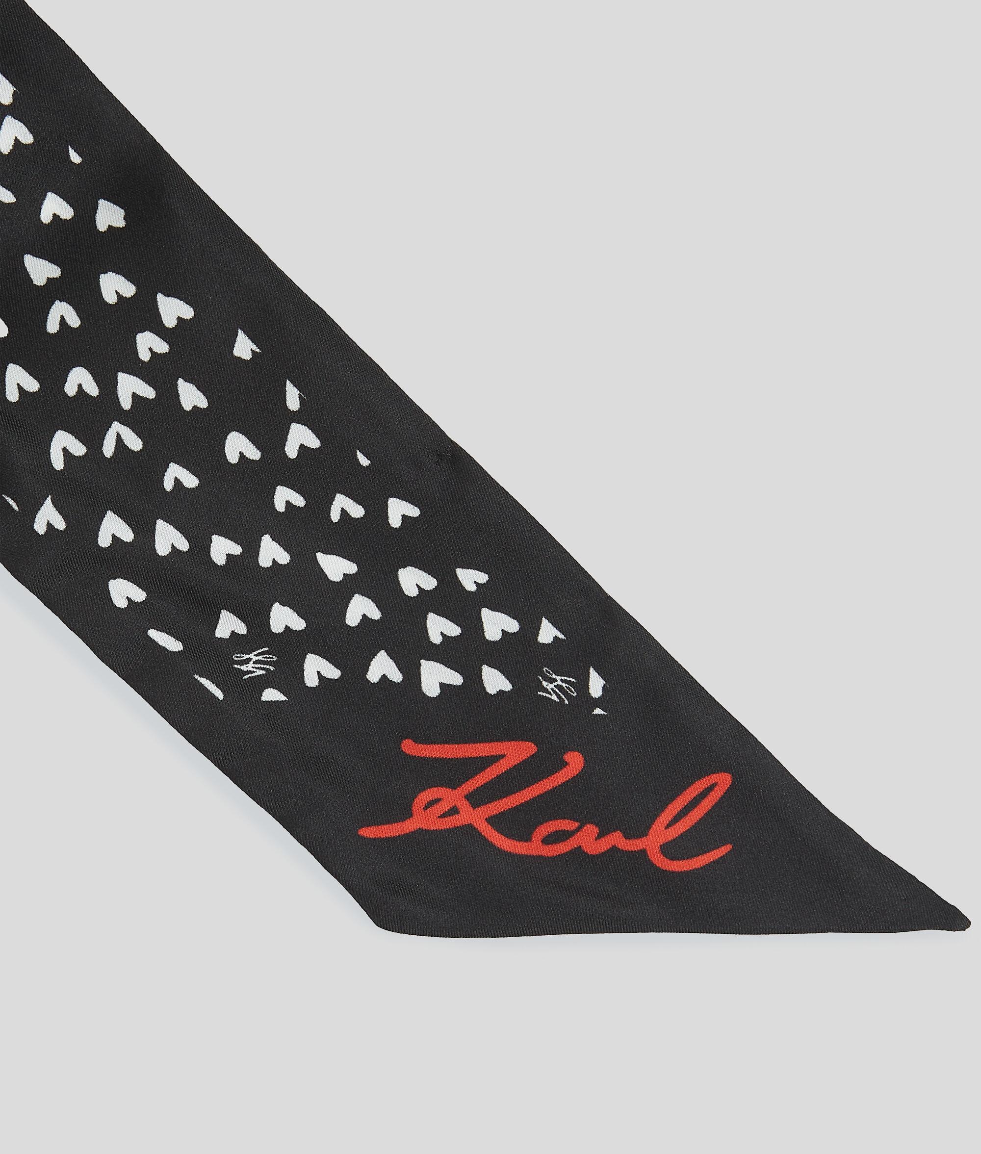 K/HEART SLIM SCARF Product Image