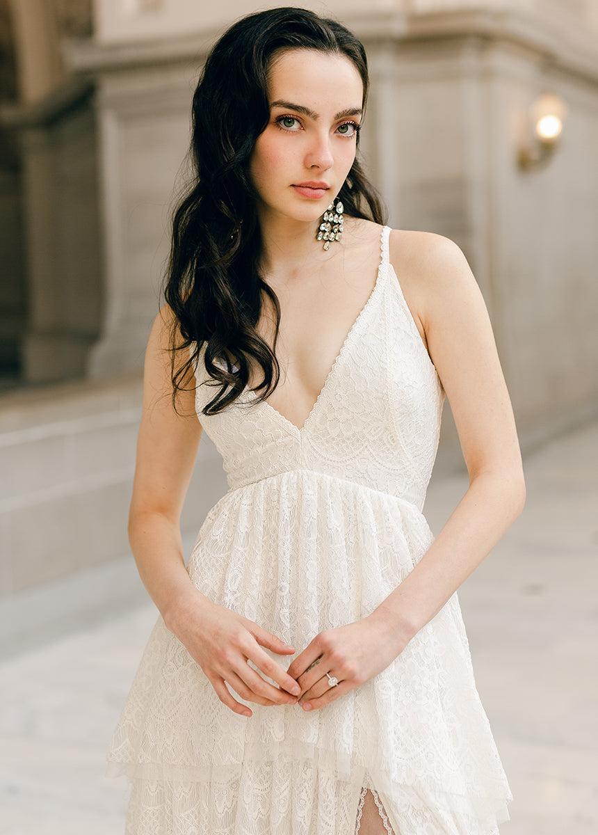 Cordelia Bridal Gown in Lily Female Product Image