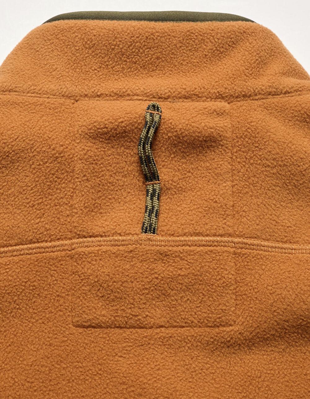 HOWLER BROTHERS Free Range Mens Fleece Vest - ORANGE Product Image