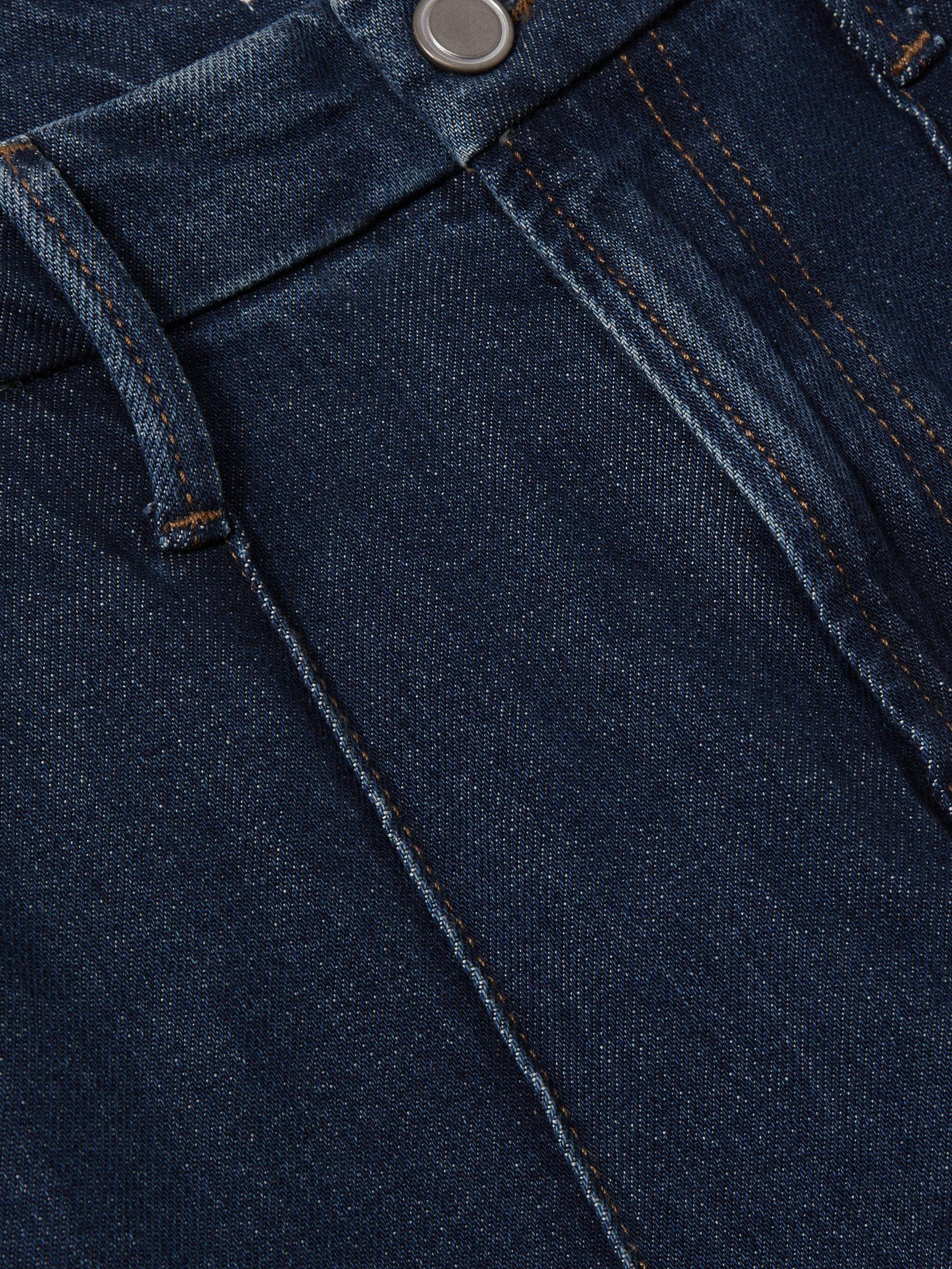 Good American Straight-Leg Trouser Jeans in Indigo Blue Product Image
