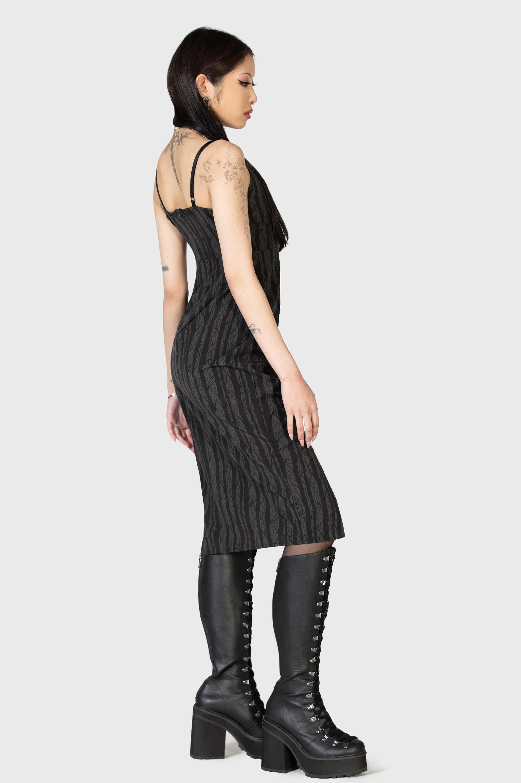Moonlit Bloom Slip Dress Female Product Image