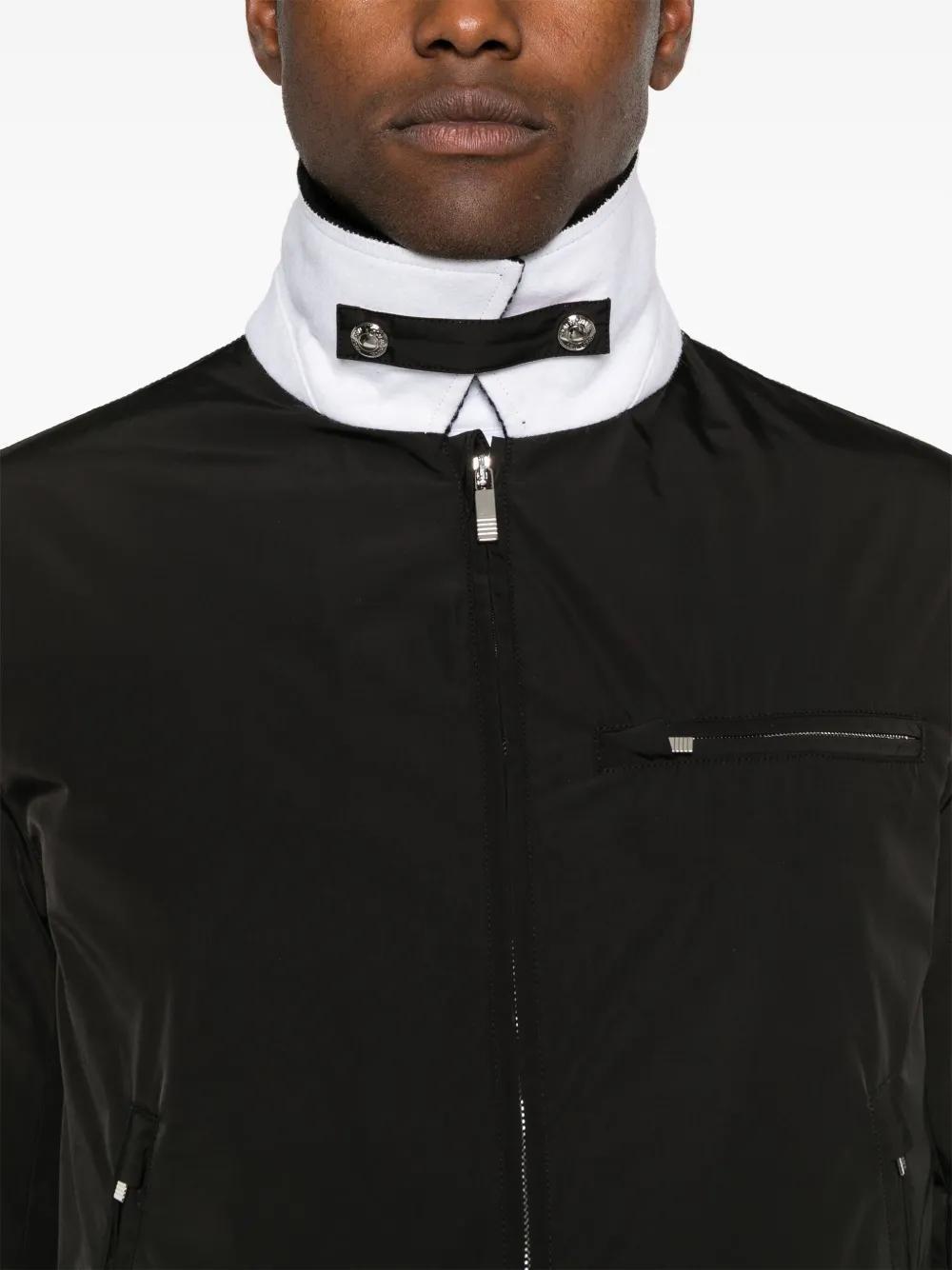 zip-up padded jacket Product Image