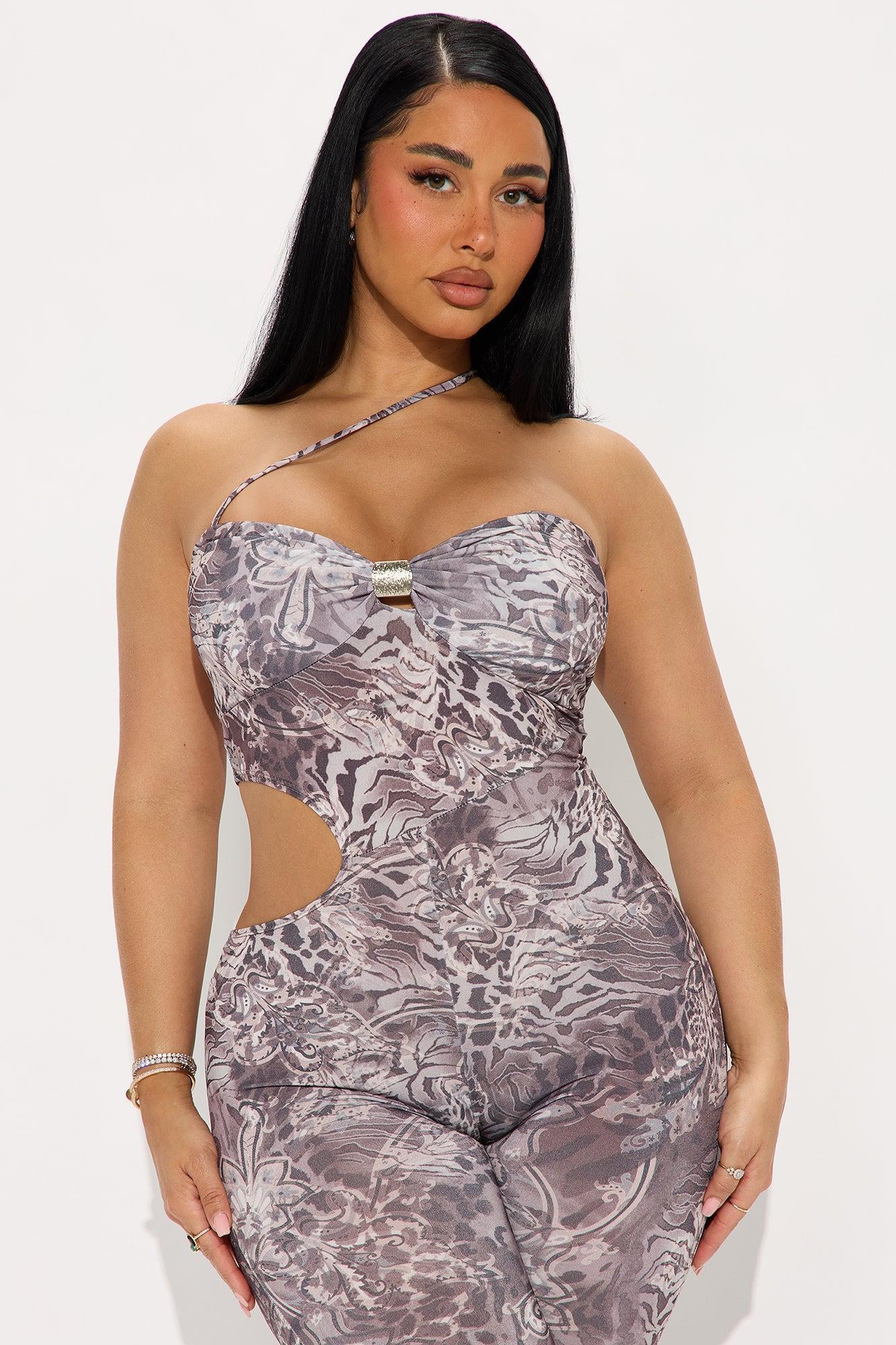 Edith Capri Jumpsuit - Brown Female Product Image