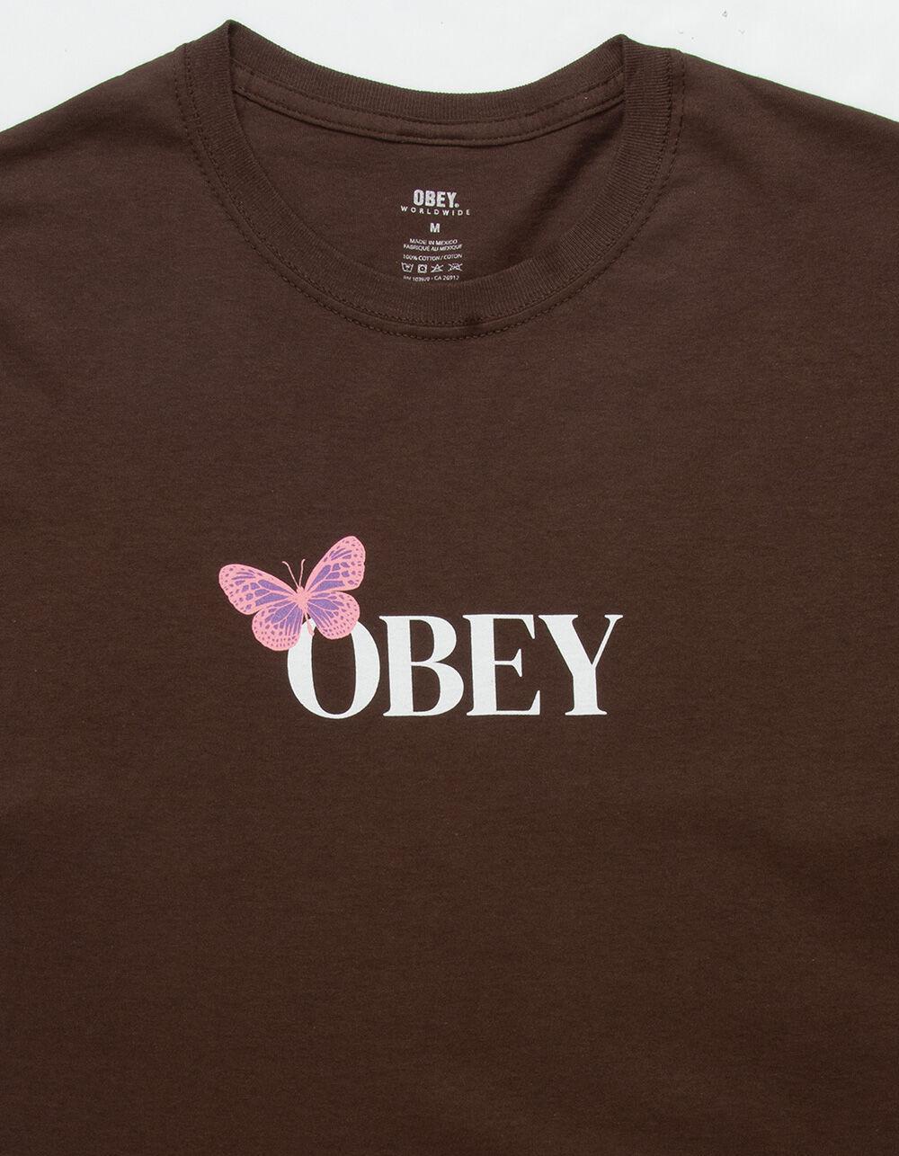 OBEY Butterfly Art Mens Tee Product Image