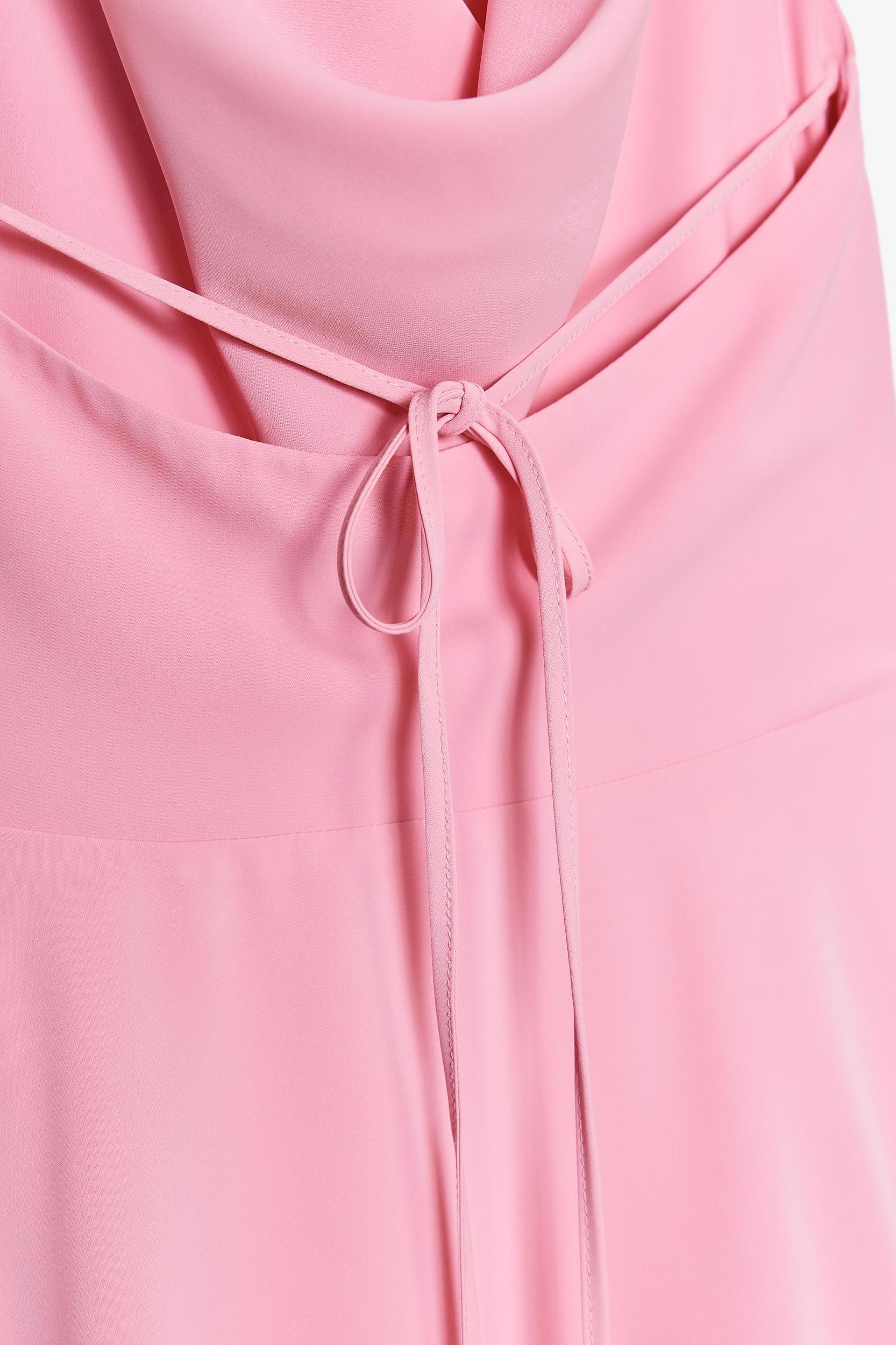 OPEN BACK MINI DRESS Product Image