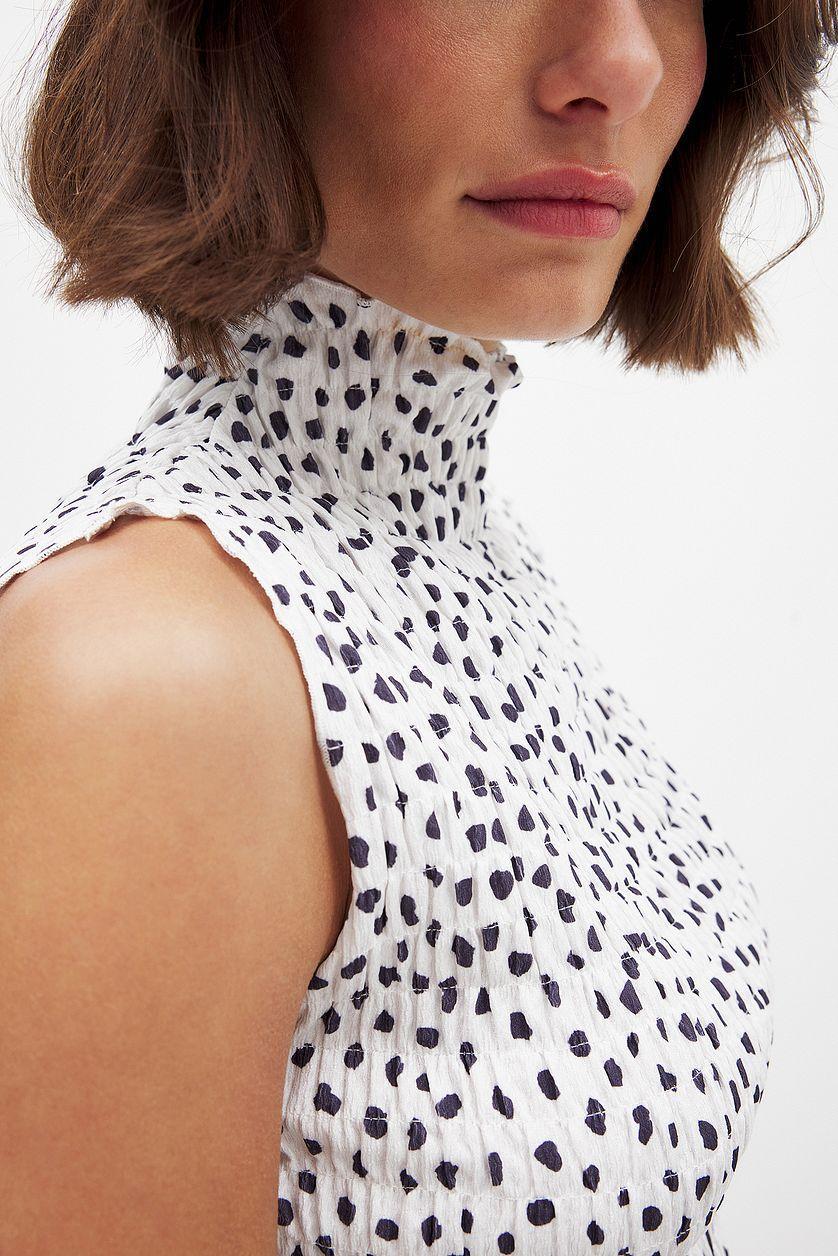 Sleeveless Smock Top Product Image