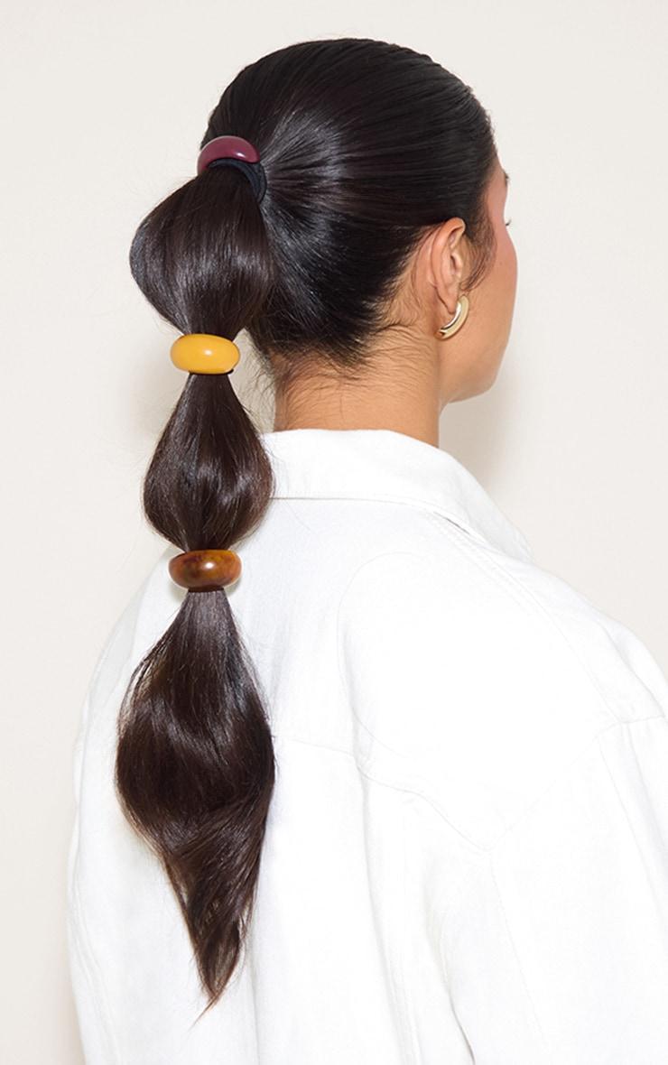 Resin Hair Tie Multi-Pack Product Image