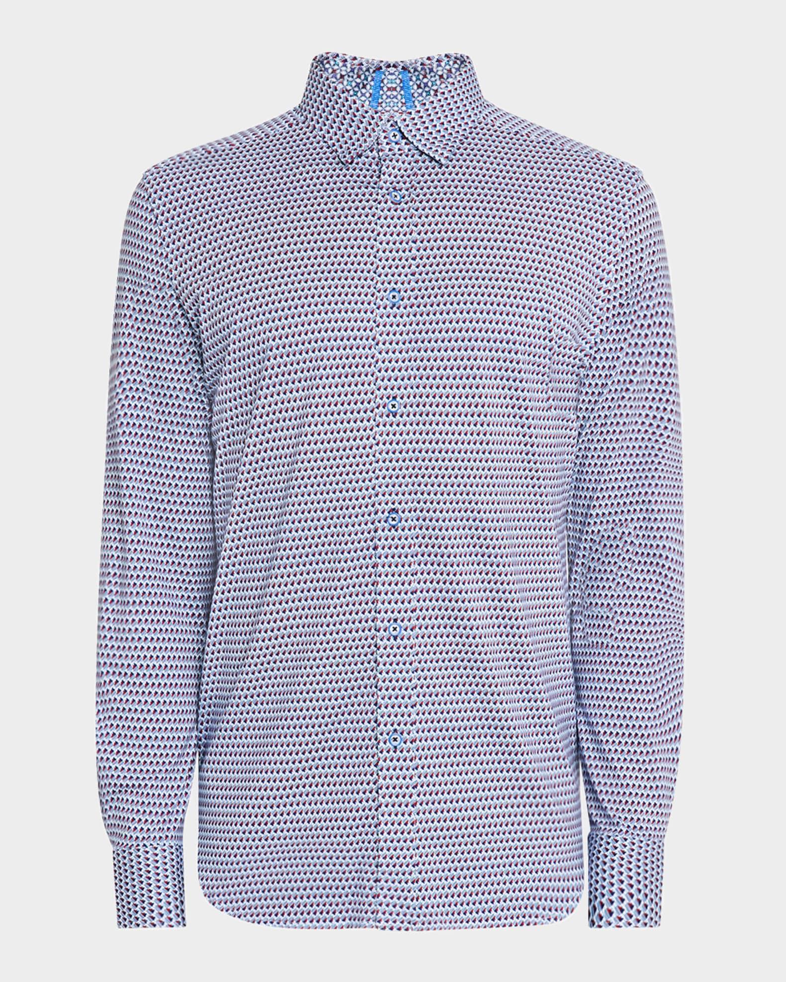 Mens Marion Cotton-Stretch Sport Shirt Product Image