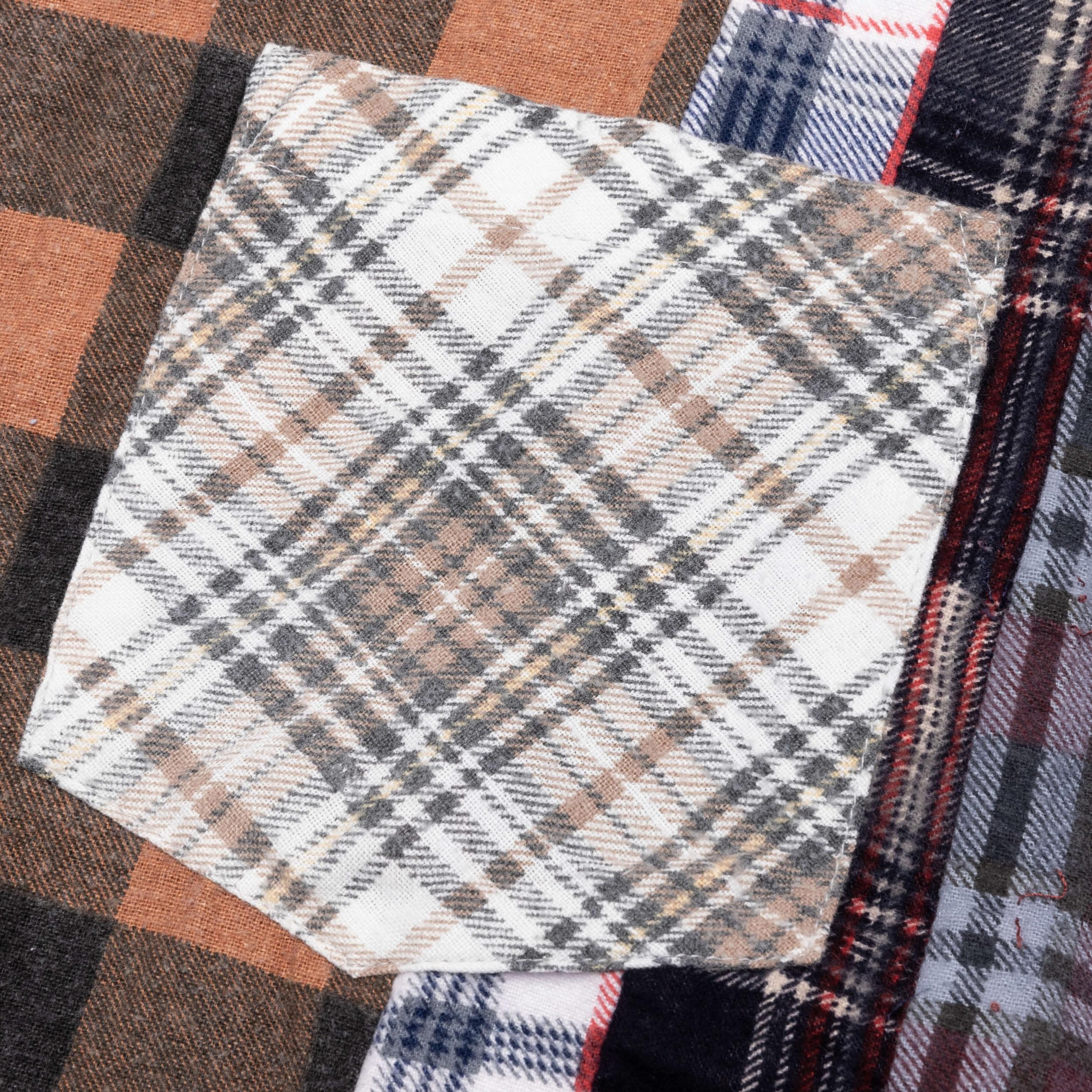 7 Cuts Flannel Shirt - Assorted Male Product Image