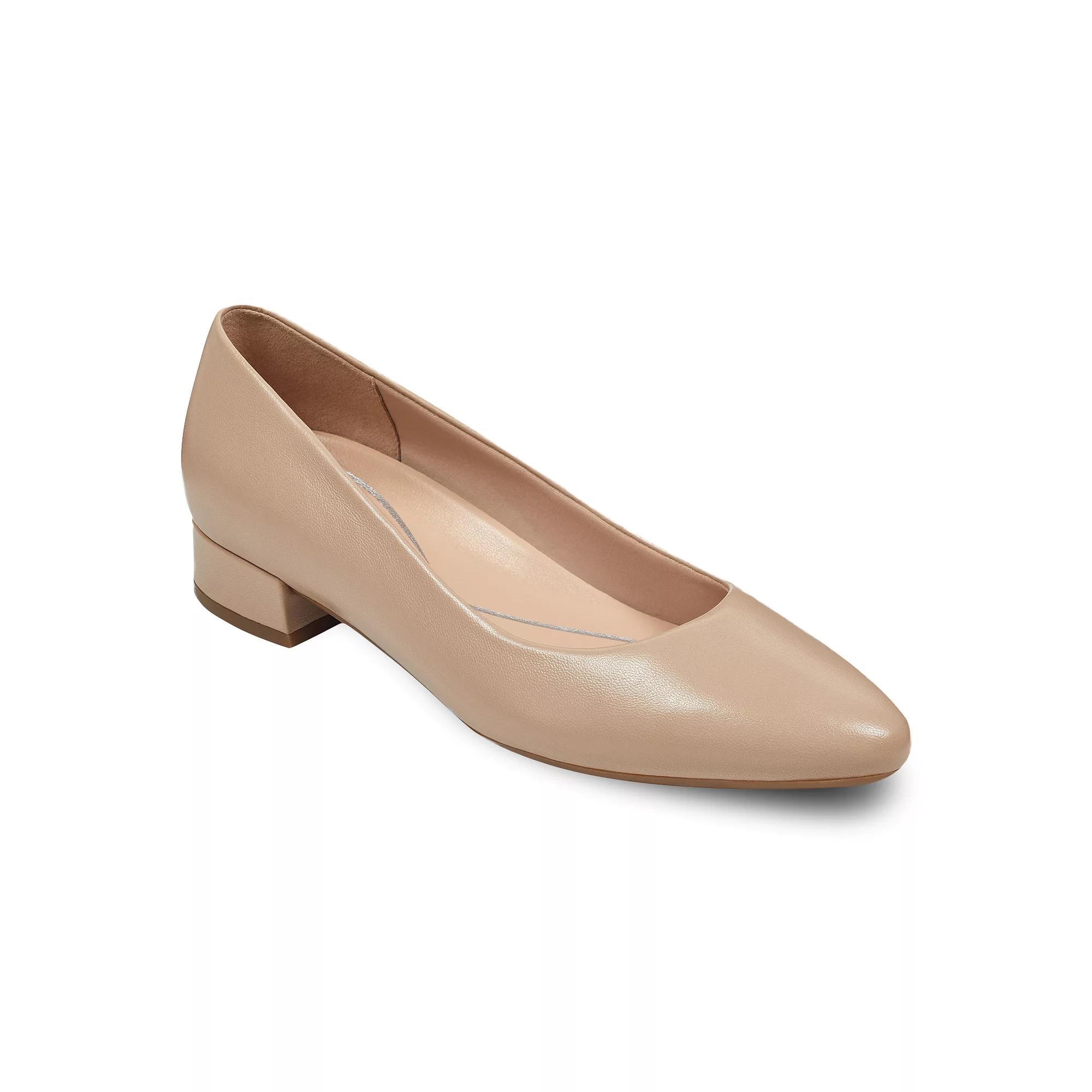 Easy Spirit Caldise Women's Leather Dress Flats, Size: 10, Natural Product Image
