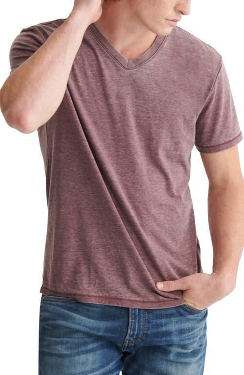 Lucky Brand Short Sleeve Burnout V-Neck T Product Image