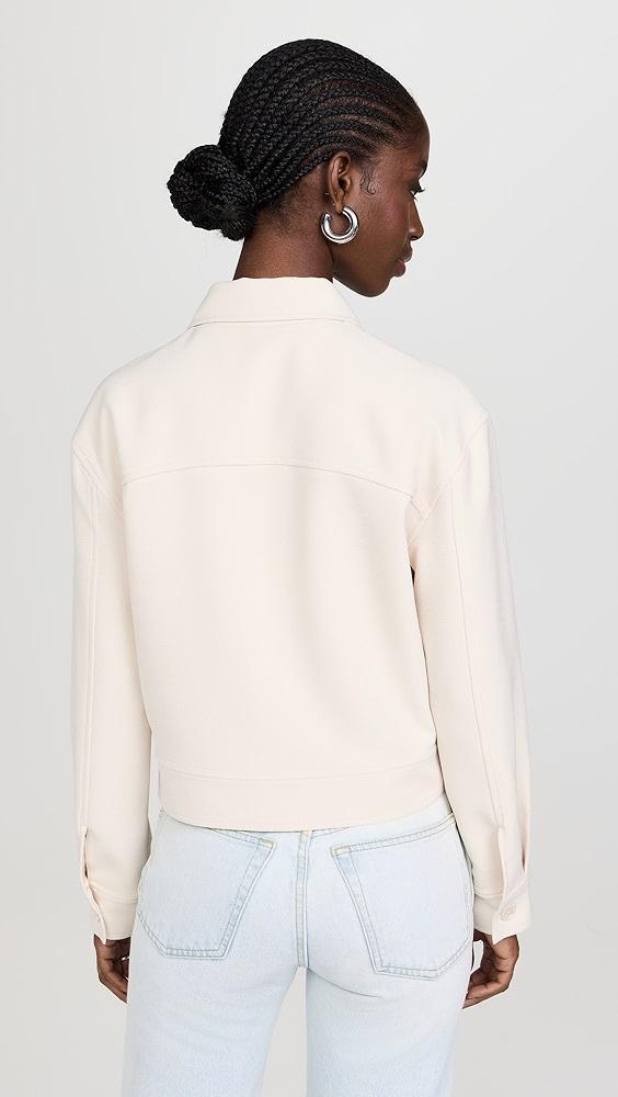 Susana Monaco Pebble Weave Oversized Cargo Jacket 7" | Shopbop Product Image