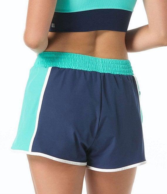 Beach House Colorblock Sport Dash Smoked Waist Swim Shorts Product Image