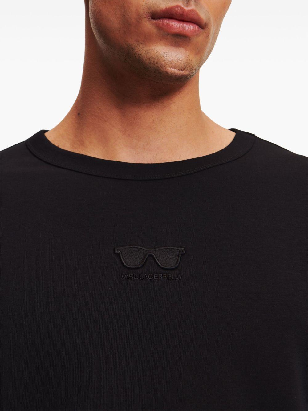 sunglasses-print T-shirt Product Image
