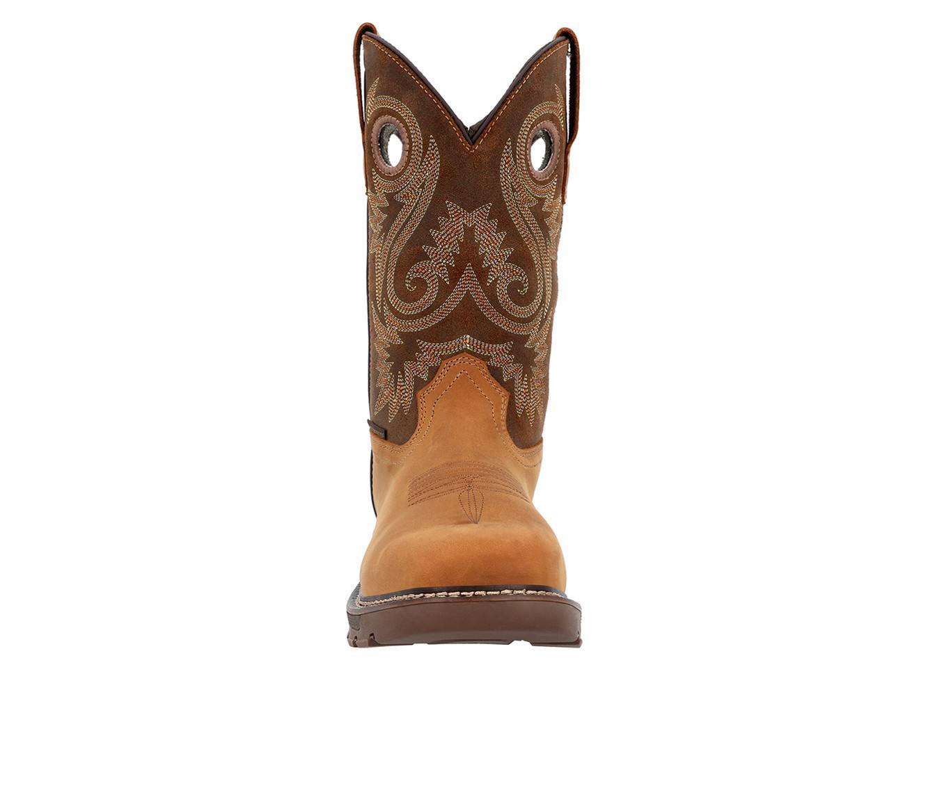 Men's Georgia Boot Carbo-Tec FLX Alloy Toe Waterproof Pull On Work Boots Product Image