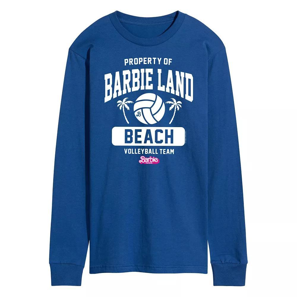 Men's Barbie™ The Movie Volleyball Graphic Tee, Size: Large, Black Product Image