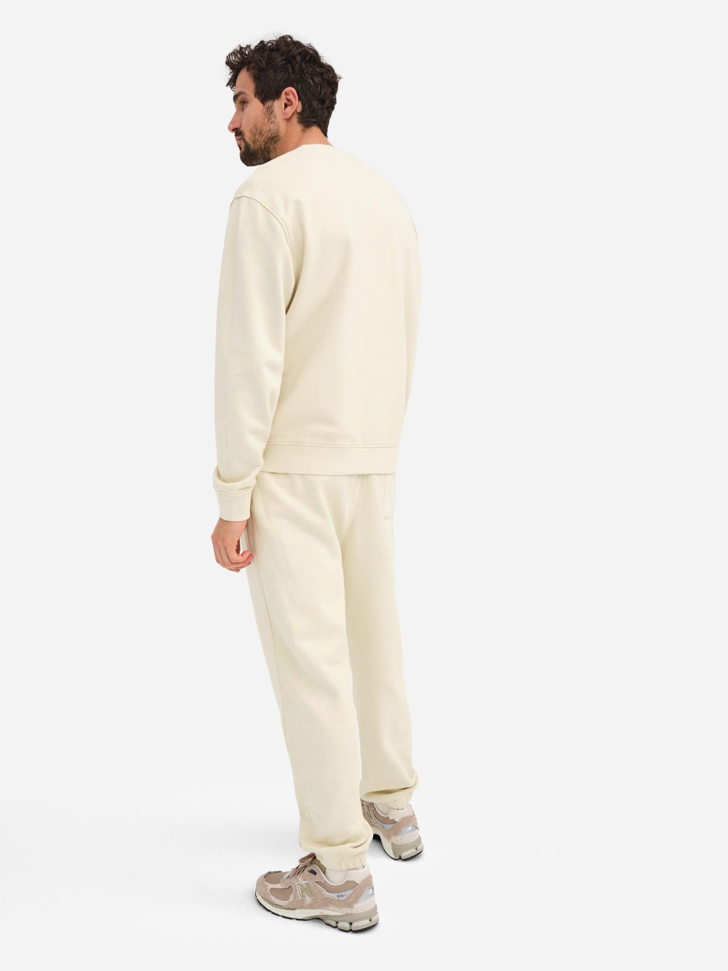Men's Organic Fleece Graphic Classic Neck Sweatshirt Male Product Image