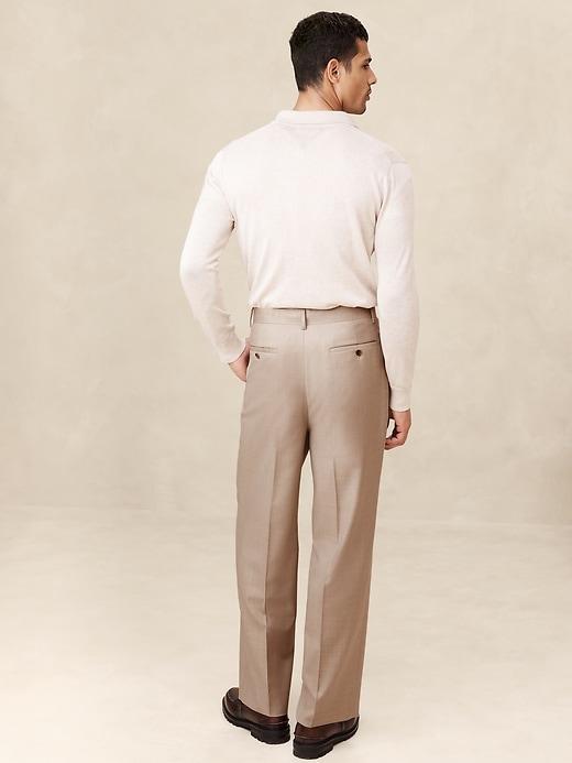 Signature Italian Rustico Wide-Leg Suit Pant Product Image